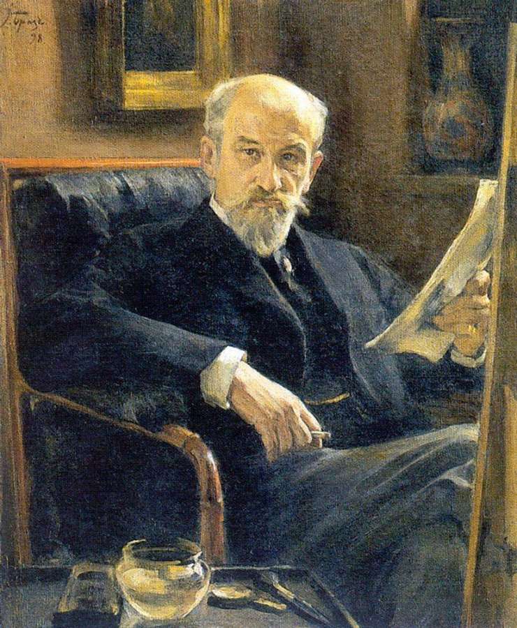 Портрет Андрея Ивановича Сомова. 1897 - Сомов Константин Андреевич