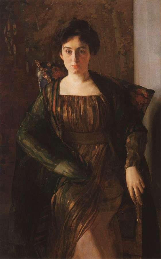 Портрет Г.Л.Гиршман. 1910-1911 - Сомов Константин Андреевич