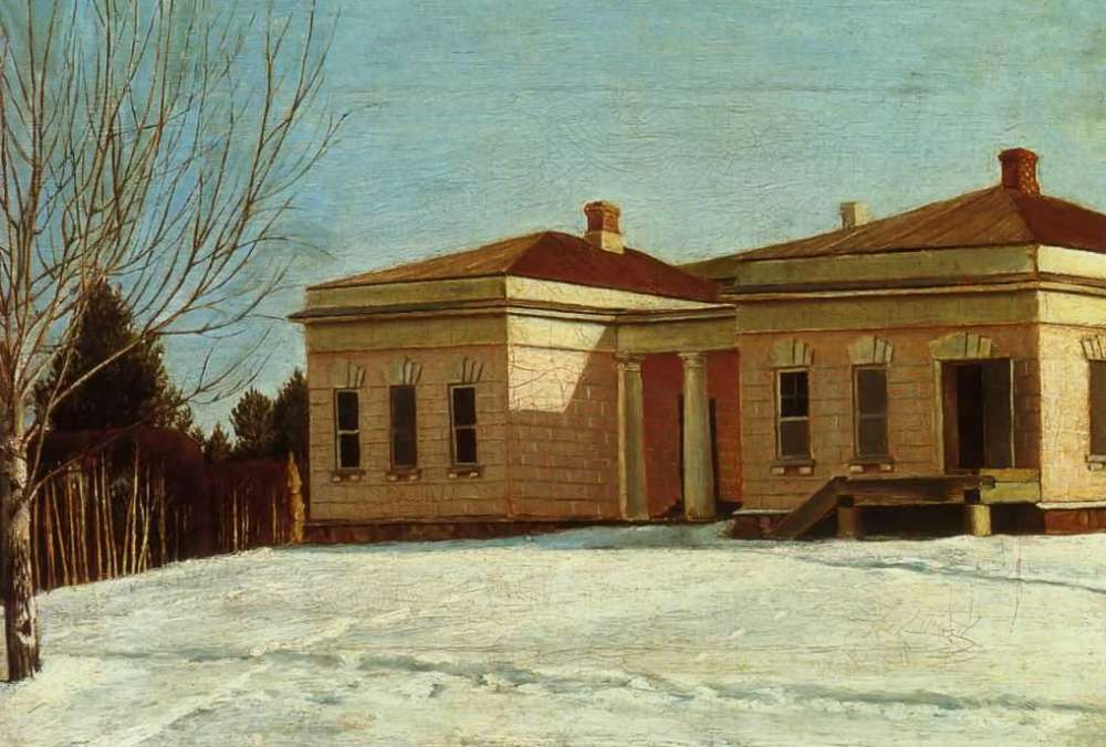 Флигель дома. 1840-е - Сорока (Васильев) Григорий Васильевич