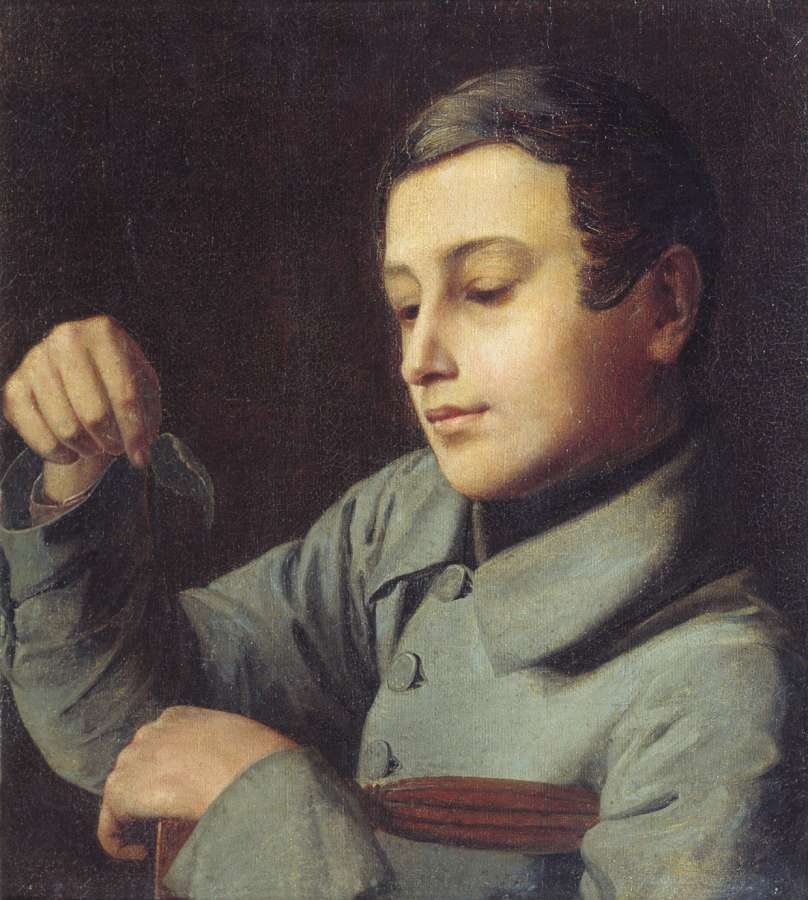 Мальчик с листком - Ступин Александр Васильевич