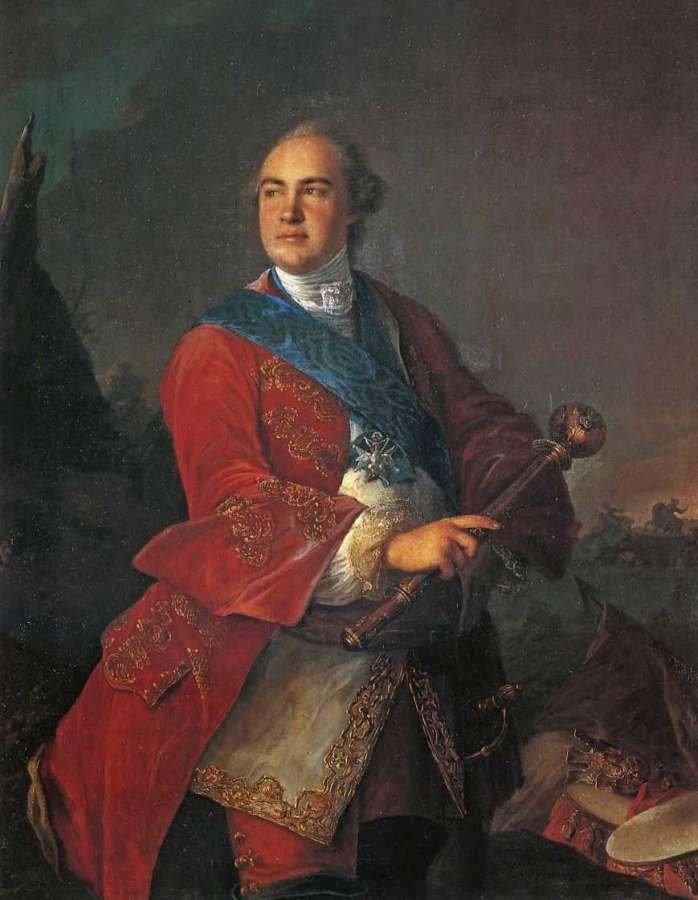 Портрет графа К.Г.Разумовского. 1758  - Токке Луи 