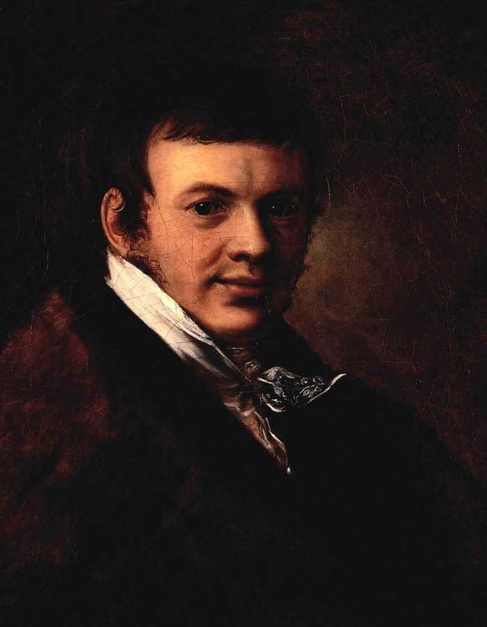 Портрет Василия Степановича Энева. 1820-е  - Тропинин Василий Андреевич