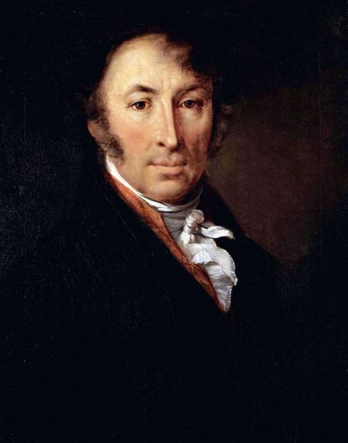 Портрет Н.М. Карамзина. 1818г.  - Тропинин Василий Андреевич