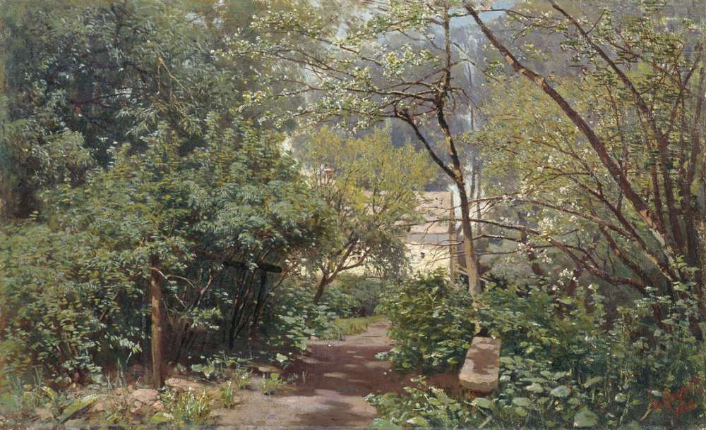 Запущенный сад. 1887 - Феддерс Юлий Иванович