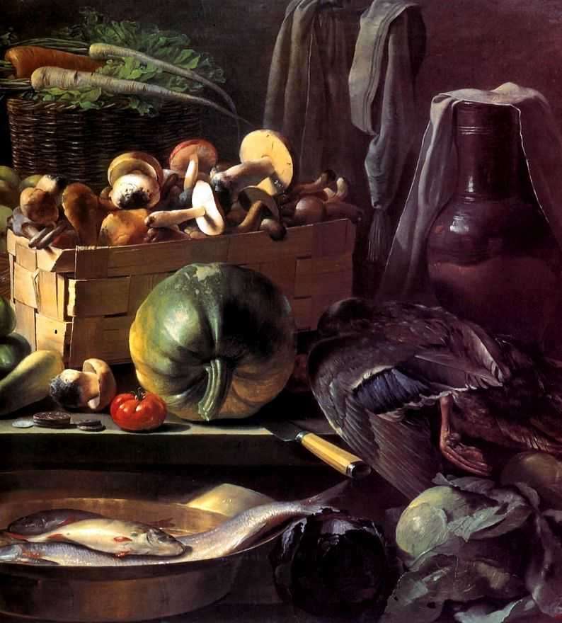 Плоды (фрагмент). 1839  - Хруцкий Иван Фомич(Трофимович)