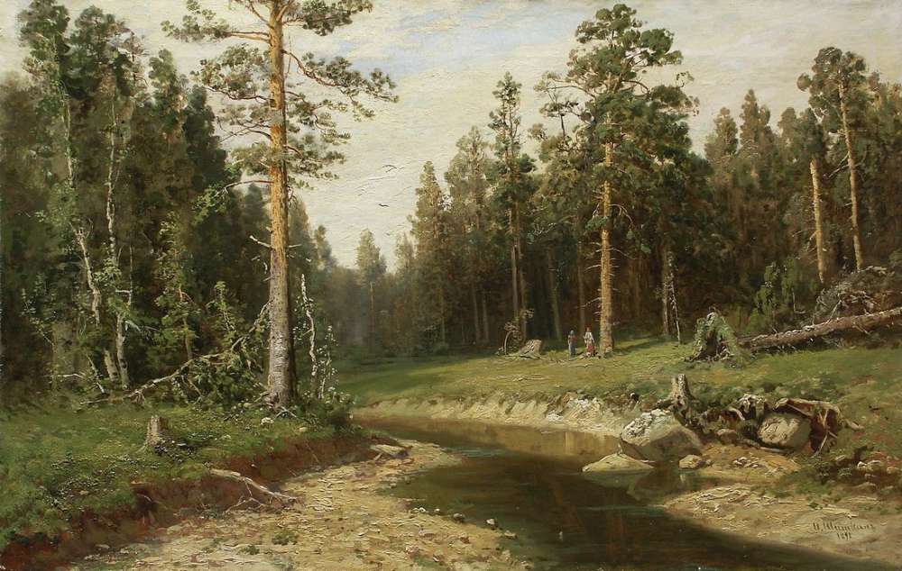 Корабельный лес. 1891 - Шишкин Иван Иванович
