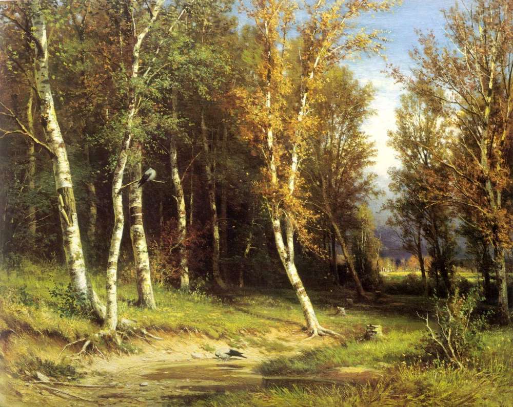 Лес перед грозой 1872 48,5х58,5 - Шишкин Иван Иванович