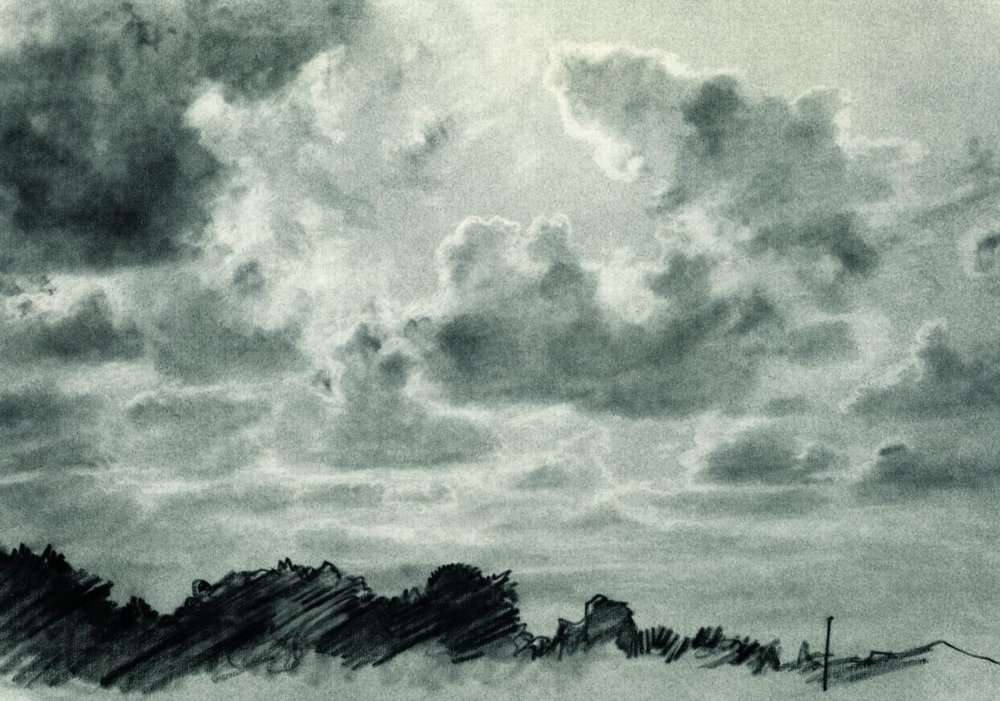 Облака 1880-е 31.6х46.8 - Шишкин Иван Иванович