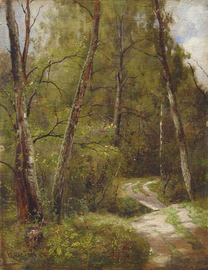 Тропинка в лесу 1886 - Шишкин Иван Иванович