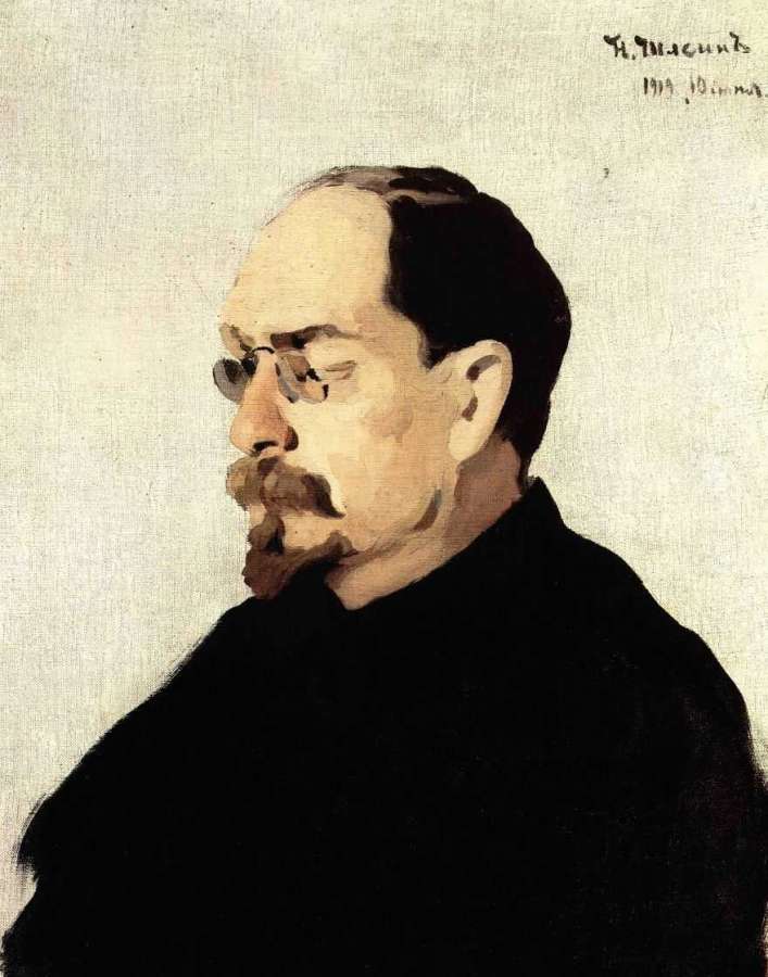 Портрет А.В.Луначарского. 1919 - Шлеин Николай Павлович