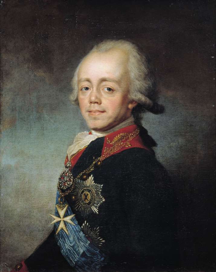 Портрет императора Павла I. Холст, масло - Щукин Степан Степанович