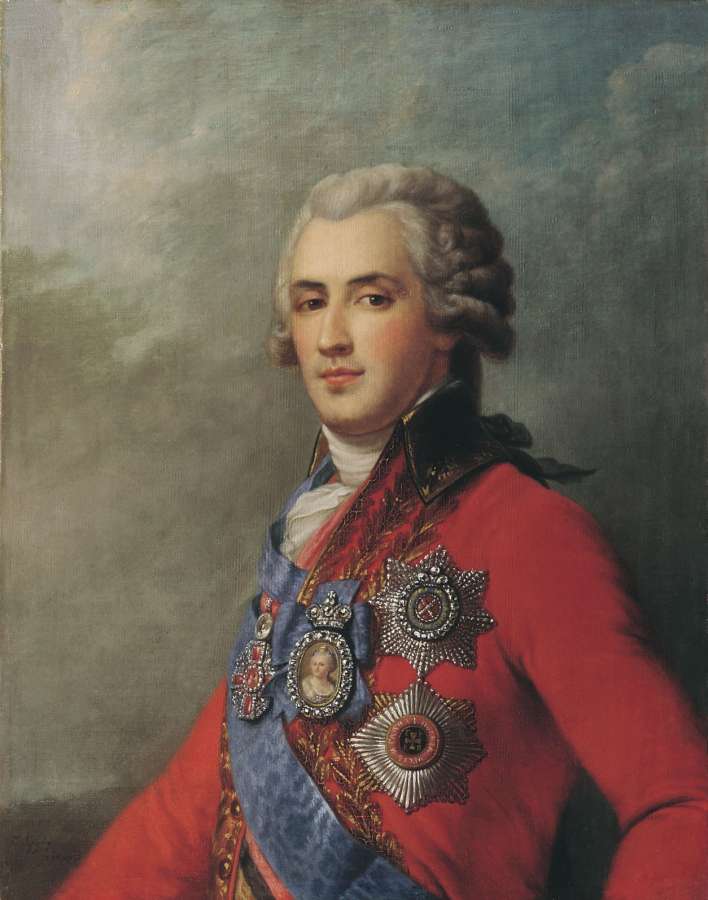 Портрет П.А. Зубова. XIX век - Эггинк Иван Егорович