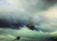 Бурное море. 1860 - Айвазовский