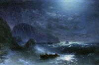 Буря на море ночью. 1895 - Айвазовский