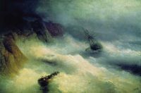Буря у мыса Айя. 1875 - Айвазовский