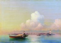 Вид Венеции со стороны Лидо. 1855 - Айвазовский