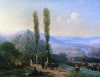 Вид Тифлиса. 1869 - Айвазовский