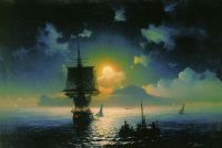 Лунная ночь на Капри. 1841 - Айвазовский