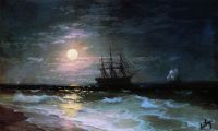 Лунная ночь. 1870-е - Айвазовский