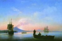 Неаполитанский залив утром. 1843 - Айвазовский