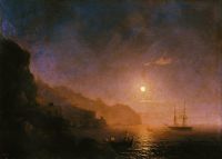 Ночь в Амальфи. 1854 - Айвазовский