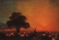 Овцы на пастбище. 1850-е - Айвазовский