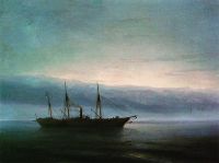 Перед боем. Корабль Константин. 1872 - Айвазовский