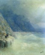Скалы в тумане. 1890 - Айвазовский