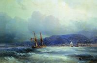 Трапезунд с моря. 1856 - Айвазовский