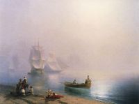 Утро в Неаполитанском заливе. 1873 - Айвазовский