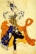 Эскиз костюма Пери к балету Поля Дюка Пери. 1911 - Бакст