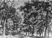 Лиственные деревья. 1935 - Богаевский