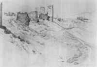 Стены и башни Сольдаи. 1904 - Богаевский