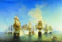 Афонское сражение 19 июня 1807 года. 1853 - Боголюбов