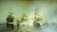 Бой у острова Эзель 24 мая 1719 года. 1866 - Боголюбов