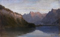 Женевское озеро. Шильон. 1854 - Боголюбов