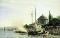 Золотой Рог в Константинополе. 1864 - Боголюбов