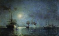 Ночное нападение на 44-пушечный фрегат Флора с 5 на 6 ноября 1853 года. 1857 - Боголюбов