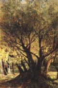 Оливы в Ментоне. 1881 - Боголюбов