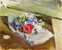 Цветы. 1894  - Борисов-Мусатов