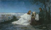 Беседа Христа с учениками. 1867 - Боткин