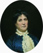 Портрет жены художника. 1889 - Бронников