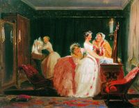 Сборы к венцу. 1856 - Бронников