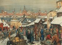 Торг в Нижнем Новгороде. 1908-1913 - Васнецов