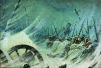 Ночной привал великой армии. 1896-1897 - Верещагин