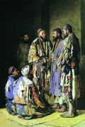 Политики в опиумной лавочке. Ташкент. 1870 - Верещагин