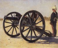 Пушка. 1882-1883 - Верещагин