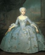 Портрет Сарры Элеоноры Фермор. Около 1750 - Вишняков