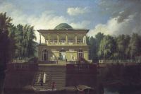 Вид на Строгановскую дачу в Петербурге. 1797 - Воронихин