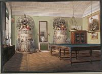 Interiors.of.the.Winter.Palace.The.Billiard.Room.of.Emperor.Alexander.II - Гау